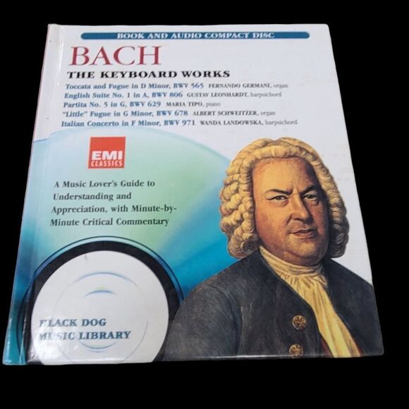 J.S. Bach Book‎ and CD Keyboard Works NWOT - Picture 7 of 7